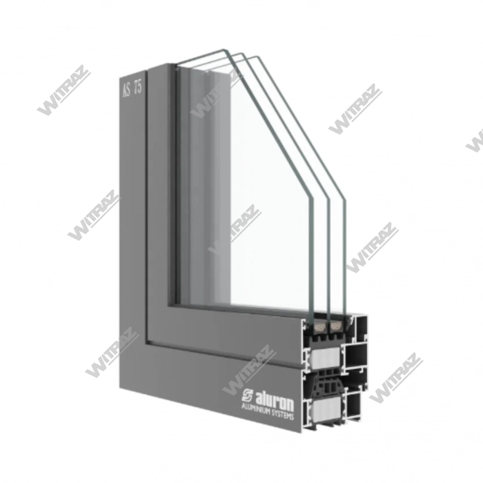 Aluminium windows - ALURON AS 75 window