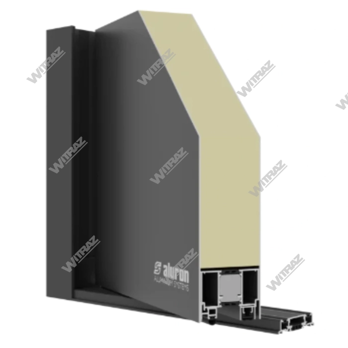 ALUMINUM ENTRANCE DOORS - ALURON AS 100 Pivot