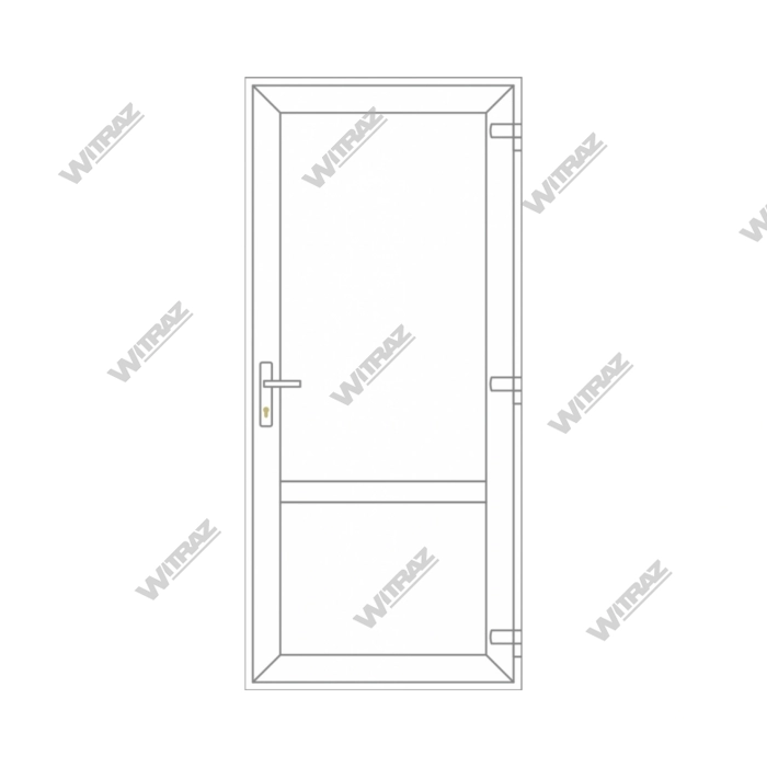 Ieejas PVC durvis - Ieejas PVC durvis (PVC + PVC)