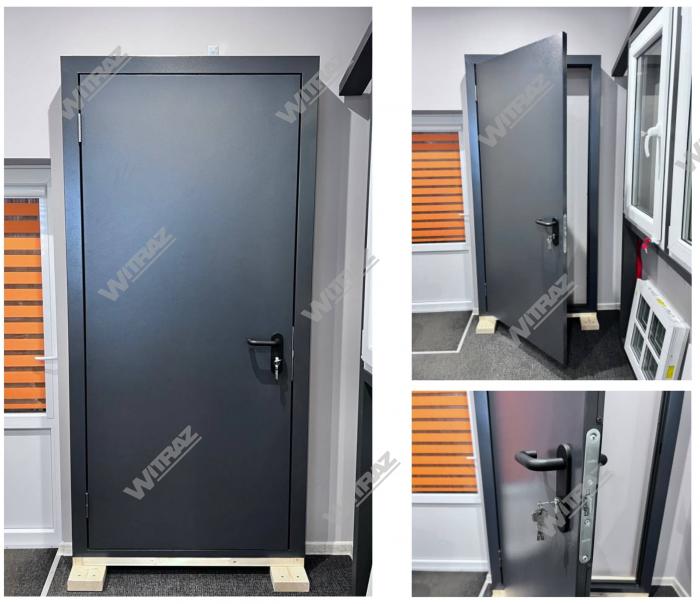 Tehniskās metāla durvis no noliktavas - Tehniskās metāla durvis