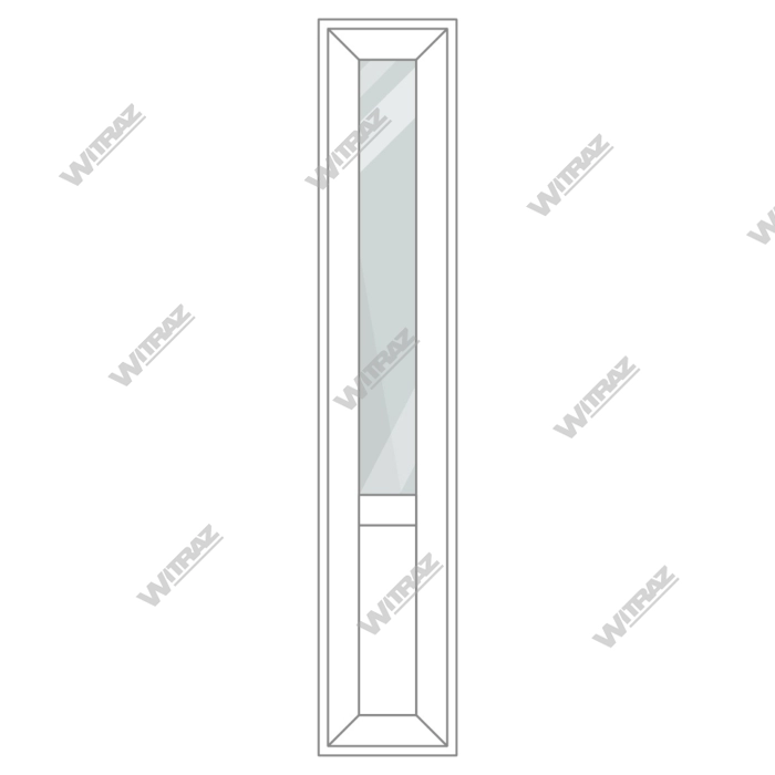 PVC vitrīnas no noliktavas - PVC vertikālās vitrīnas (stikls + PVC)