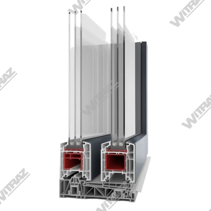  BĪDĀMĀS DURVIS HST / PATIO - Aluplast HST 85 mm