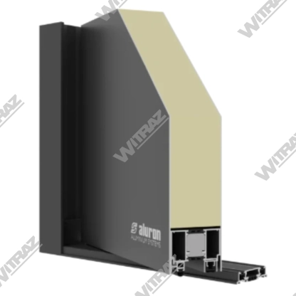  ALUMĪNIJA ĀRDURVIS - ALURON AS 100 Pivot