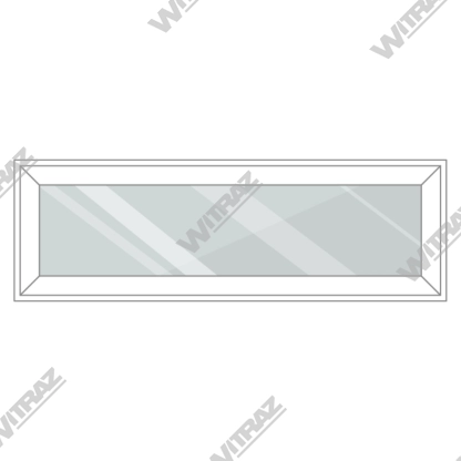  PVC vitrīnas no noliktavas - PVC horizontālās vitrīnas (stikls)