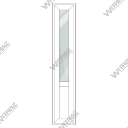  PVC vitrīnas no noliktavas - PVC vertikālās vitrīnas (stikls + PVC)