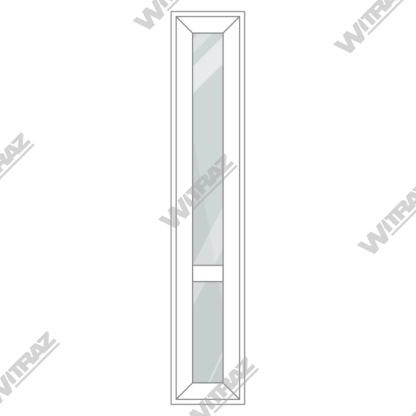  PVC vitrīnas no noliktavas - PVC vertikālās vitrīnas (stikls + stikls)